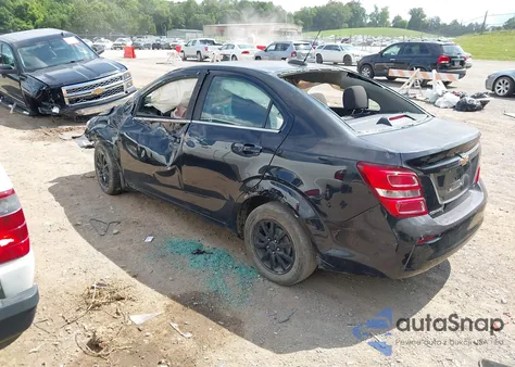 2017 Chevrolet Sonic Lt from USA, damaged, VIN 1G1JD5SH9H4164515